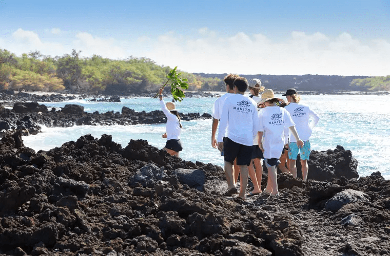 Hotel Kids Club - A Camp Manitou trek at Four Seasons Resort Maui at Wailea.