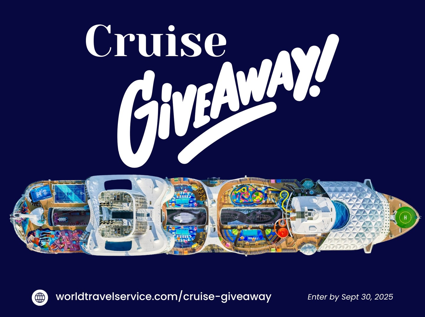 🚢 WIN A DREAM CRUISE VACATION! 🌴
Ready to set sail on the trip of a lifetime? Enter now for your chance to WIN a FREE CRUISE — where ocean breezes, exotic destinations, and unforgettable memories await. 🌊✨
🎁 No purchase necessary
📅 Limited time only — don’t miss out!
👉 Get all the details & enter here: https://worldtravelservice.com/cruise-giveaway/
Tag a friend who’d love to cruise with you! ⛵💙
#CruiseGiveaway #WinACruise #TravelWithWTS #DreamVacation #WorldTravelService
