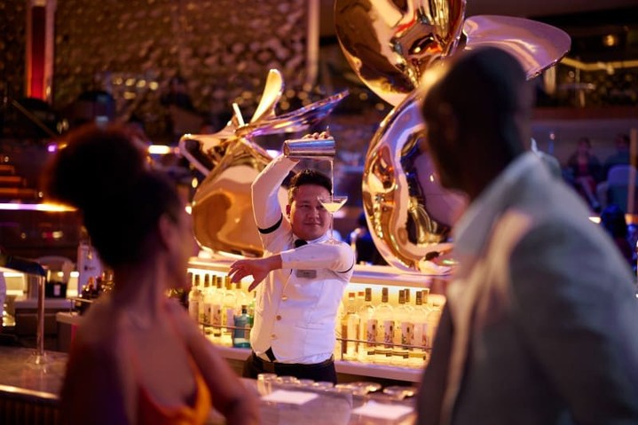 Elevate your evening at the Martini Bar aboard Celebrity Cruises; where nothing comes close to the perfect blend of flair bartending, sophisticated drinks, and unforgettable entertainment. 🍸✨ Whether you're celebrating or unwinding, our stylish lounge offers the ultimate nightlife experience on the sea. Cheers to elevated moments and extraordinary flavors! 🥂🌟 #MartiniBar #CelebrityCruises #NothingComesClose #Nightlife
(800) 526-1412