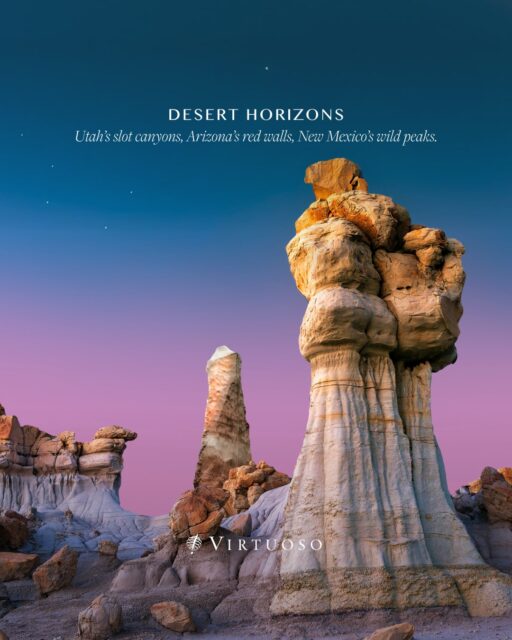 Scale sandstone cliffs, cross suspension bridges, and discover the Southwest’s wild beauty on via ferrata adventures that blend adrenaline with luxury. From Arizona’s hot springs to Utah’s canyons, each climb rewards with both views and indulgence. 🏜️🏔️
Start planning the journey of a lifetime. Get in touch:
(800) 526-1412
vacations@worldtravelservice.com
#VirtuosoTravel