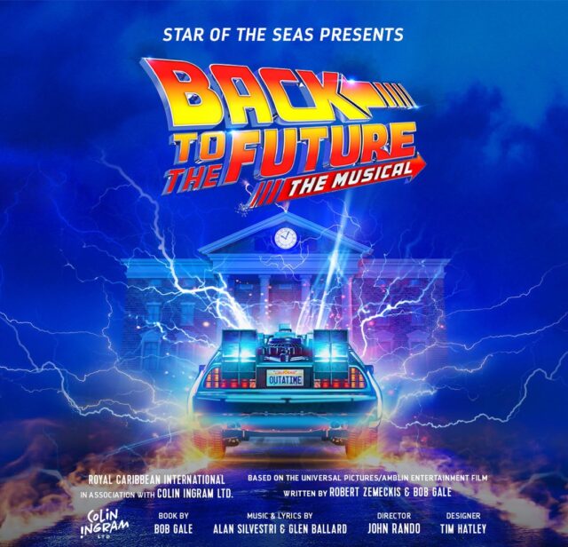 Blast to the past and introduce the entire family to Back to the Future: The Musical, straight from Broadway to Star of the Seas, coming summer 2025. ⚡️ Contact me, vacations@worldtravelservice.com, to book the next Icon of Vacations. #RoyalCaribbean #StaroftheSeas