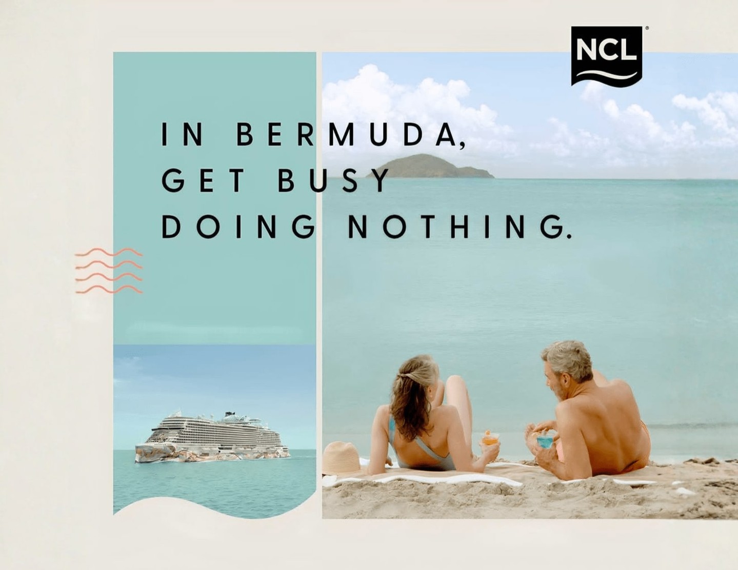 Limited Time Offer: up to $75 onboard credit on balcony and above sailings to Bermuda!
Pink-sand beaches, turquoise waters, and tangerine sunsets await in Bermuda. Explore beautiful Horseshoe Bay, snorkel among vibrant tropical fish, or discover historic shipwrecks like the Montana. Stroll past colonial landmarks, shop local treasures, or sail into the moonlight on a relaxing catamaran ride.
With our Free at Sea™ package, your cruise is effortless—featuring unlimited open bar, specialty dining, excursion credits at every port, and Wi-Fi, all included.