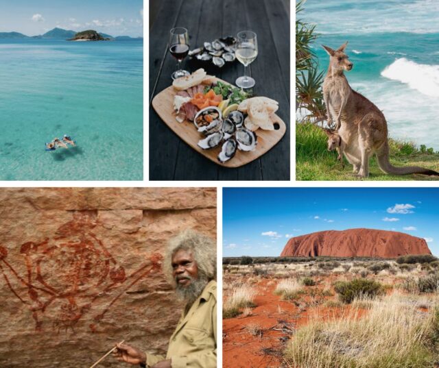 If you could hop on a plane to Australia tomorrow, what would be your top reason to go? Tell us in the comments!

🏖️ Beaches
🍽️ Food & Wine
🦘 Wildlife
🔆 Aboriginal Culture
🌄 The Outback

We partner with the #MasterDesignersofLuxuryTravel at Swain Destinations to customize #LuxuryWithHeart travel itineraries that check all your boxes.
#luxuryaustralia
