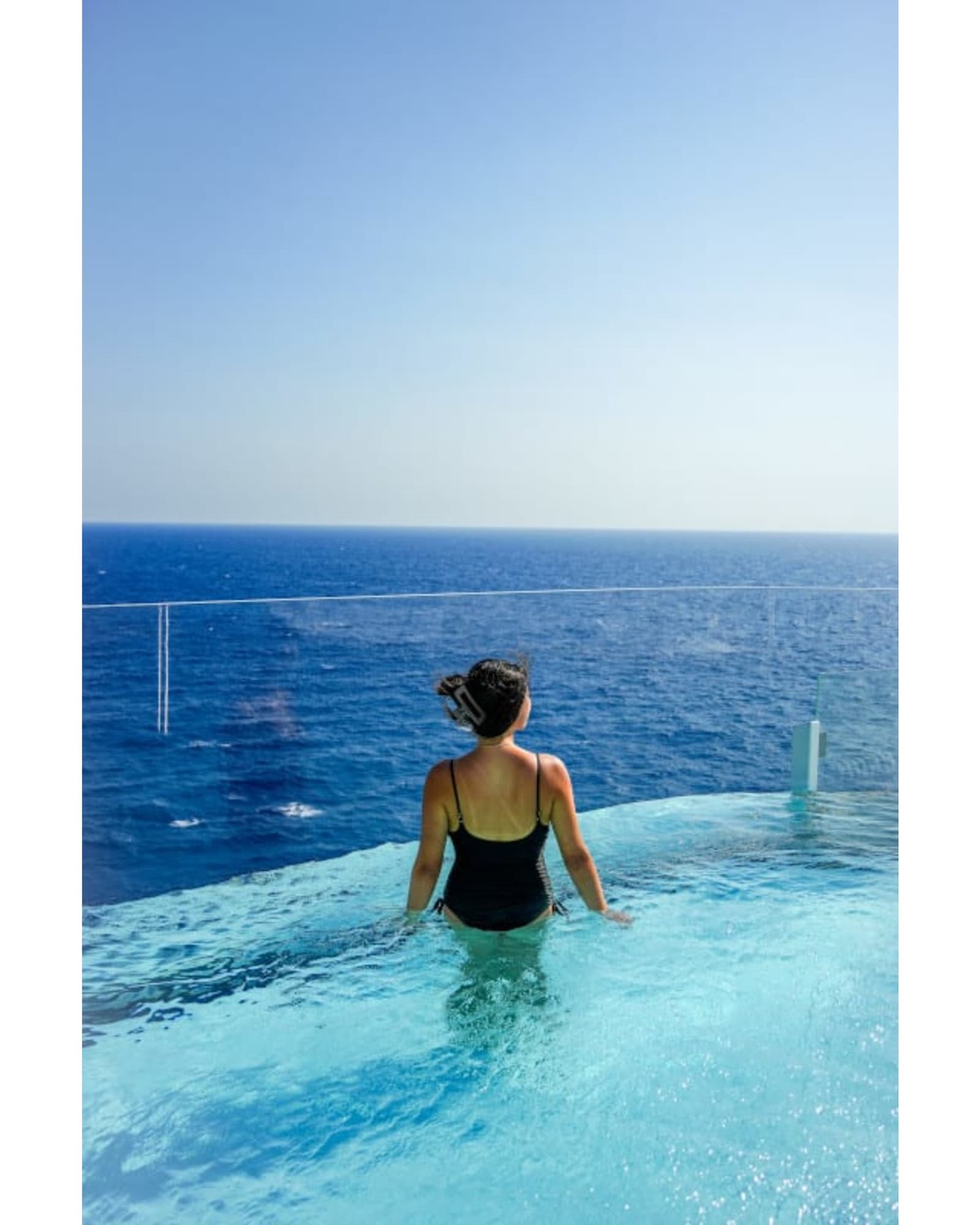 🌊☀️ Welcome aboard the Celebrity Ascent, where luxury meets adventure! Dive into the stunning Infinity Pool and soak up the sun under the beautiful blue skies and turquoise ocean. With a variety of onboard activities and public spaces designed for relaxation and fun, every moment is an opportunity to unwind and enjoy your vacation. 🏖️✨

Ready to set sail on an unforgettable journey? Contact me today to book your cruise on the Celebrity Ascent! 📞
#celebrityascent #bookcelebritycruises #celebritycruises