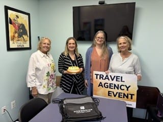 Thanks to Norwegian Cruise Line for a special agent appreciation celebration in our Severna Park office yesterday!