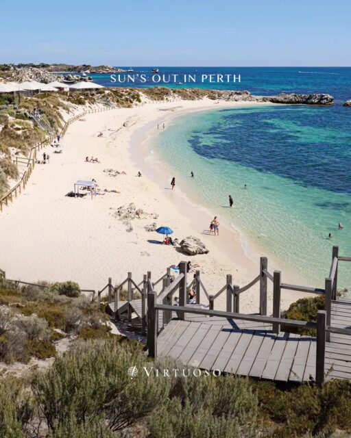 Perth balances laid-back beach days with dynamic food, wine, and design. Wander Northbridge and Fremantle, meet the quokkas on Rottnest Island, and end the day with riverside views and standout dining. ☀️✨

Ready to plan your dream trip? Get in touch:
(800) 526-1412
vacations@worldtravelservice.com

#VirtuosoTravel