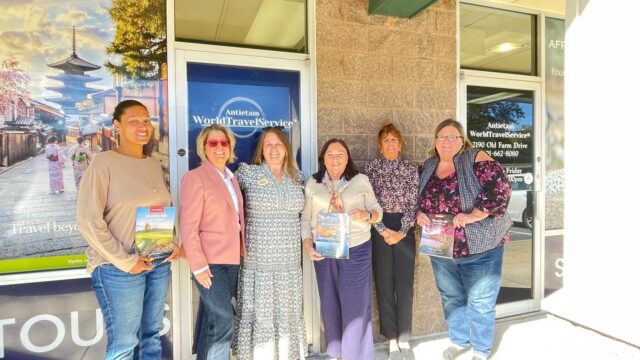🌎✈️ Great Visits, Great Partnerships!
We loved welcoming Melody Edemen of Keytours and Mandy Granger of Globus Family of Brands to our Frederick office yesterday!
It's always a pleasure connecting with our valued travel partners, sharing industry insights, and learning about exciting travel experiences we can bring to our clients.
Thank you both for stopping by! 💙🌍
#WorldTravelService #TravelPartners #Keytours #GlobusFamilyOfBrands #TravelExperts #FrederickMD #TravelBetter